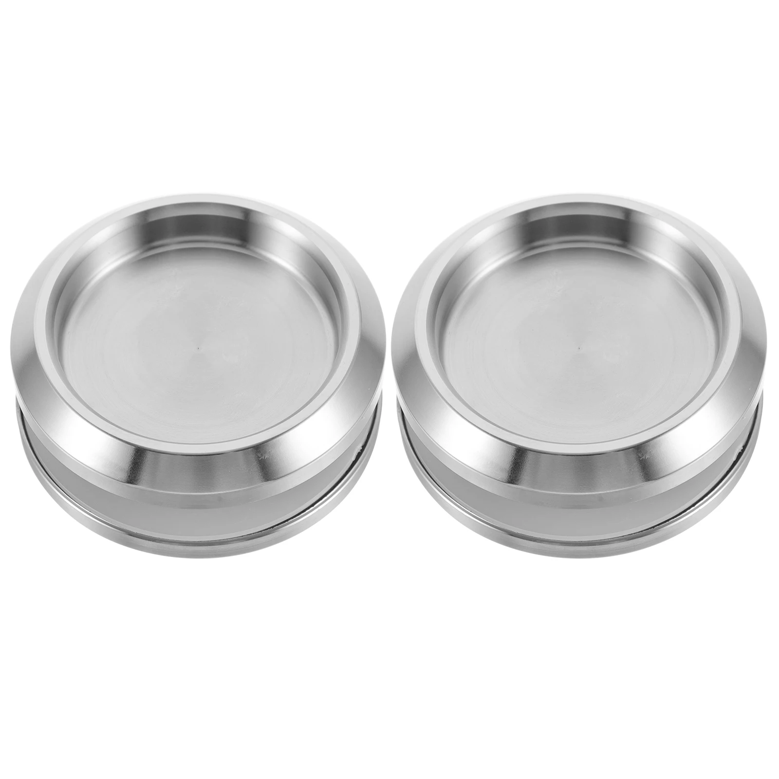 

2pcs Circular Stainless Steel Bathroom Door Handle for Glass Shower Sliding Doors Durable Round Pull Knob Suitable Home Office