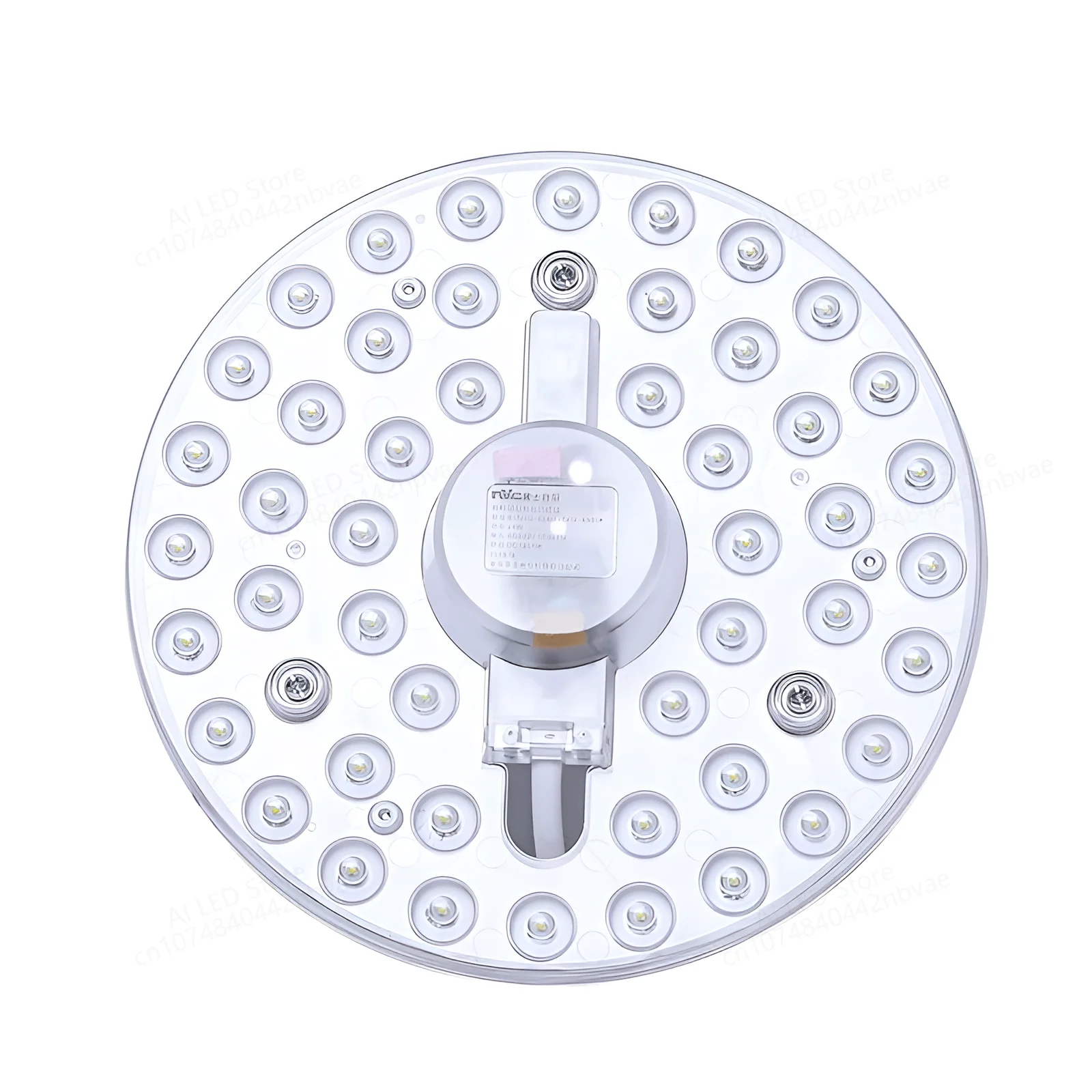 Anillo de luz redondo/cuadrado para decoración de techo, lámpara LED de 12W, 18W, 24W, 36W, 50W, 60W, CA de 220v, 230v y 240v