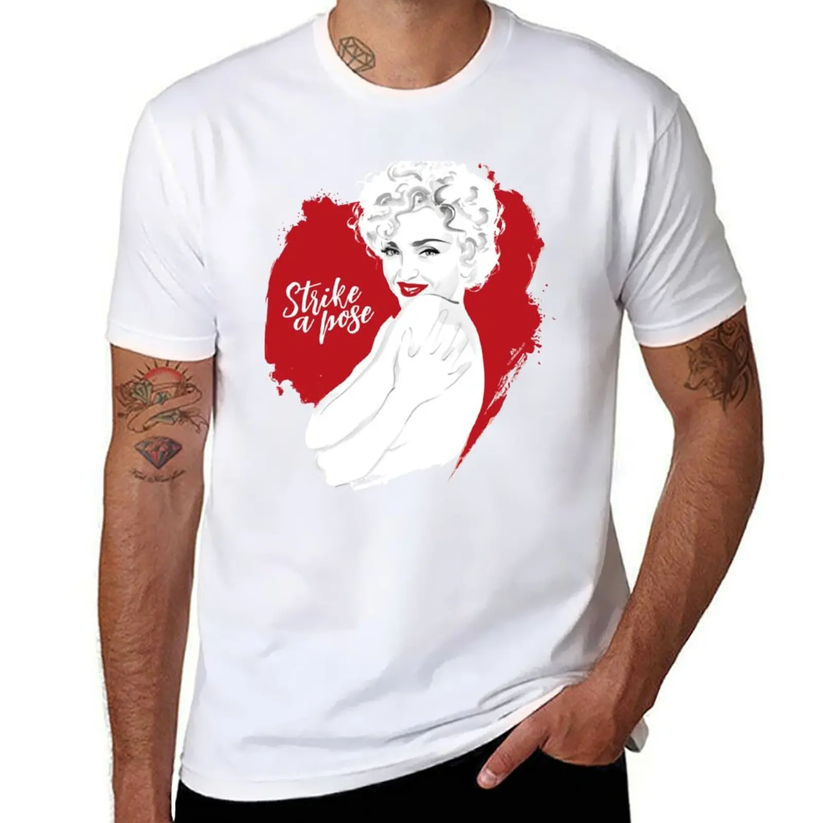 

Strike a pose T-Shirt t shirts for man slim fit t shirts for man graphic vintage T-Shirt