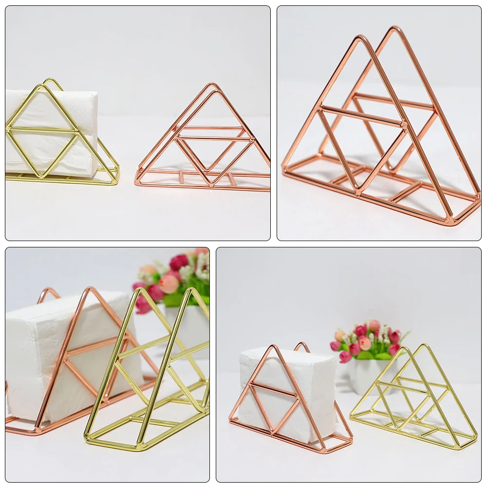 

Metal Paper Towel Holder Napkin for Table Decor Accessories Bracket Retro Iron