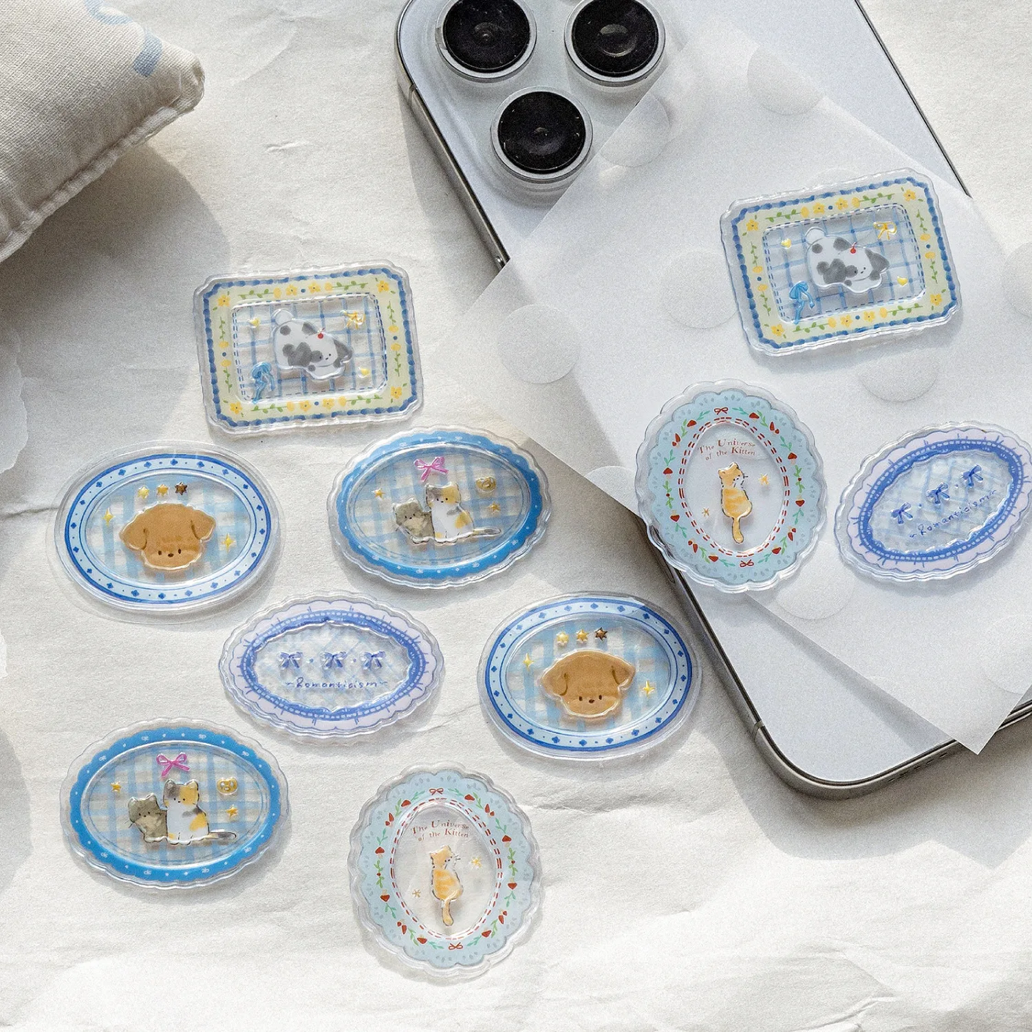 10pcs Kawaii Stationery Stickers Sweetheart Plate Diary Junk Journal Diary Planner Decorative Mobile Sticker Scrapbooking
