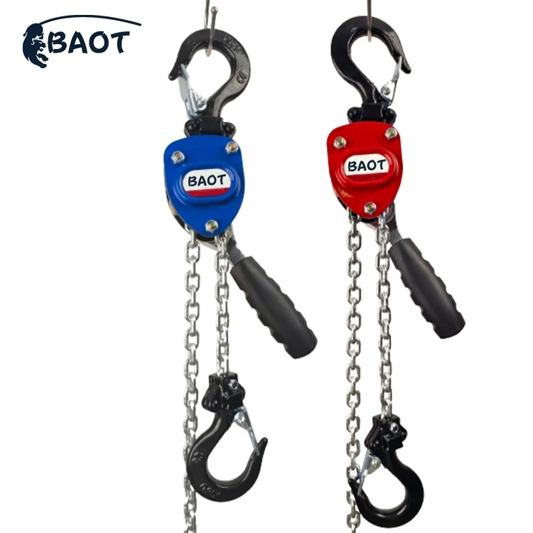 New 250KG Mini Lever Hoist Aluminum Body Portable Hand Chain Block DIY Home Repair Retail Narrow Space Working - view 5