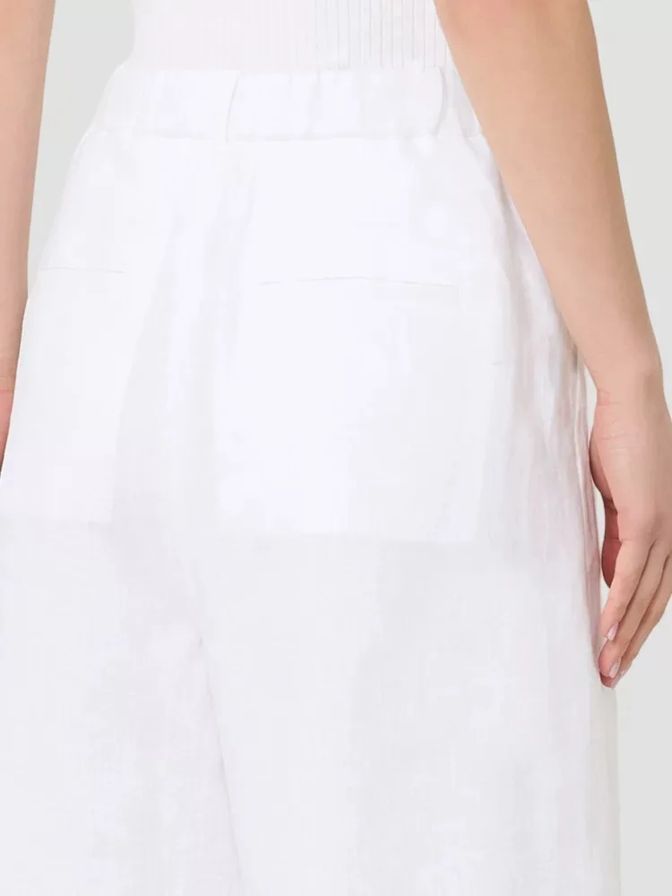 2026 Spring/Summer New Arrivals: High-Quality, Stylish, And Casual Women'S Linen Mid-Length Shorts
