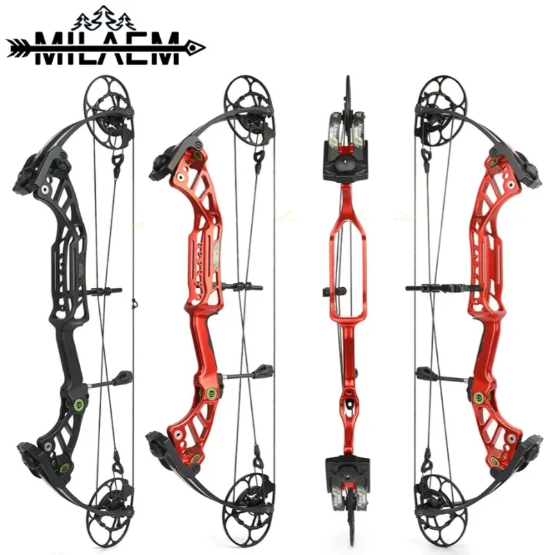 

1pc 40-75lbs Archery Compound Bow Let-off 80% IBO Speed 350FPS Arrow Hunting Bow for Outdoor Bow and Arrow Shooting Accessories