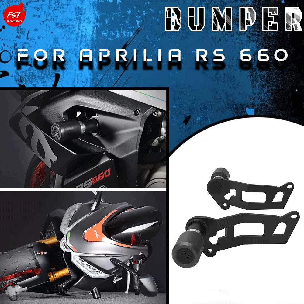 

Fit for Aprilia RS660 Bumper, Crash Bar, Racing Guard, Anti-fall Sliders & Rod Protective Modified Parts