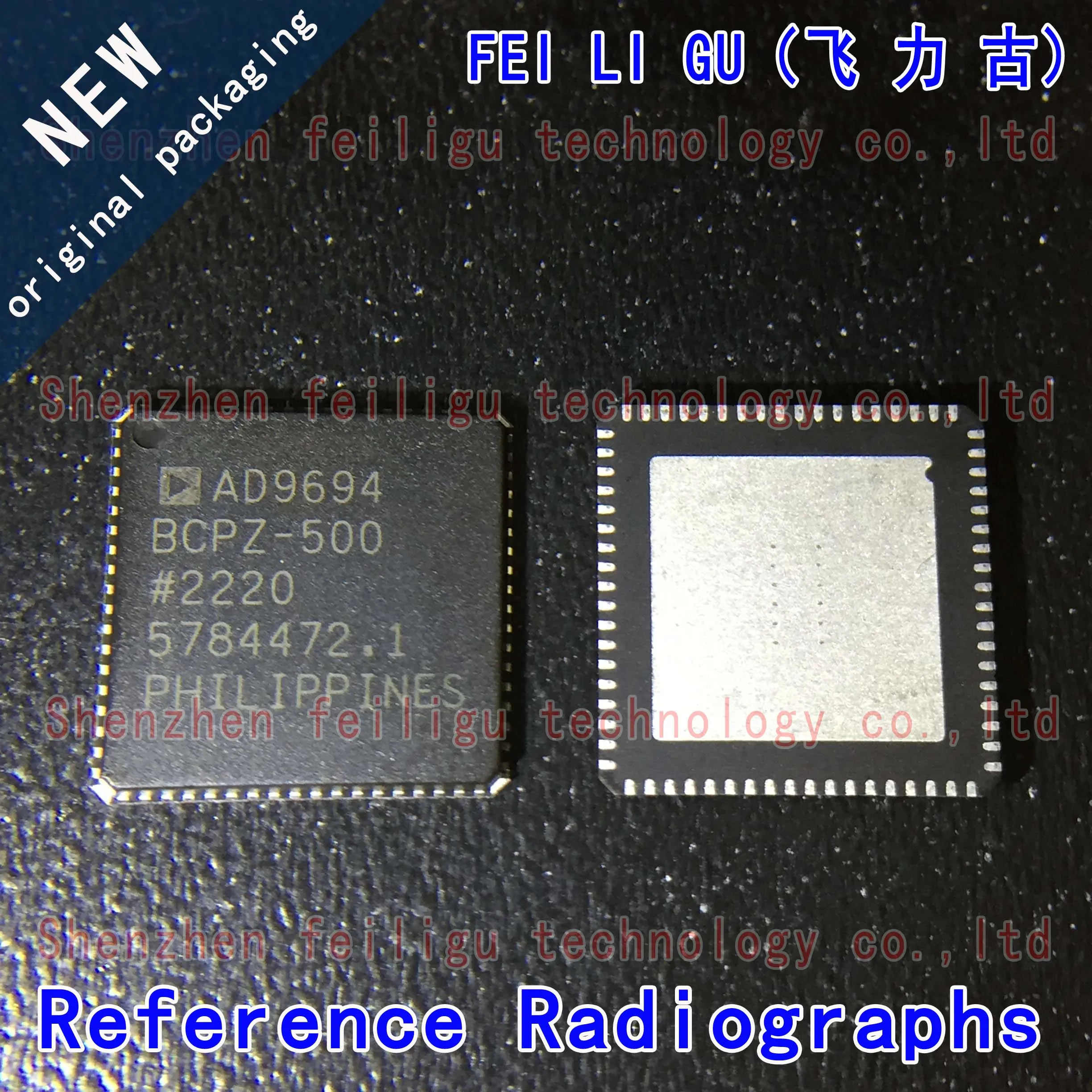 

1PCS 100% New original AD9694BCPZ-500 AD9694BCPZ AD9694 Package:LFCSP72 ADC Chip