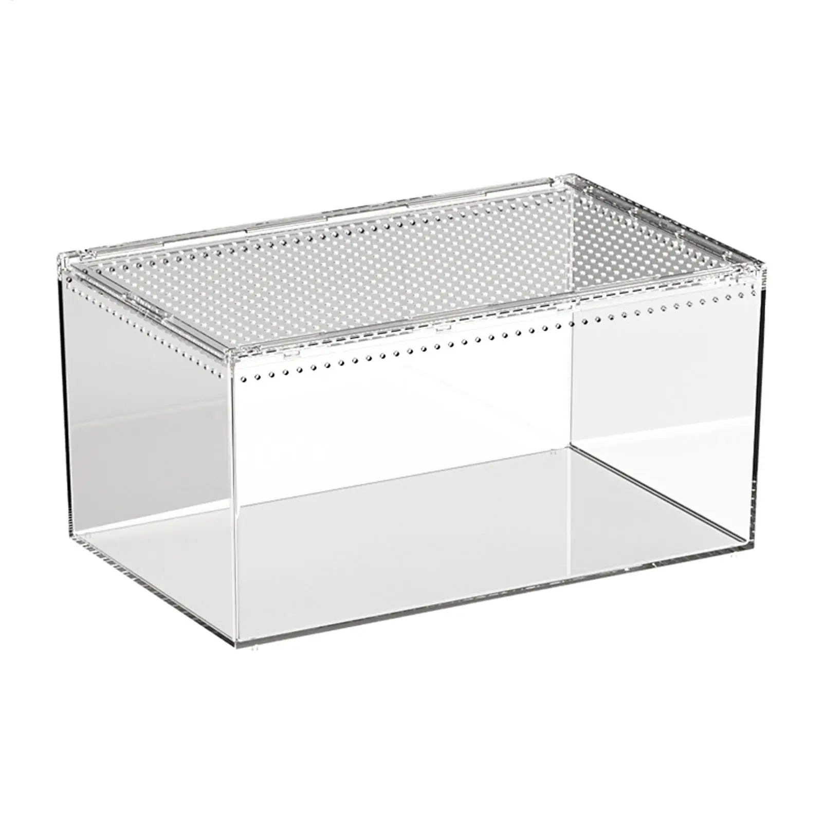 Spider Enclosure Transparent Reptile Terrarium Tank Habitat with Ventilation for Tarantula Gecko Snake Frog Scorpion Lizard ﻿