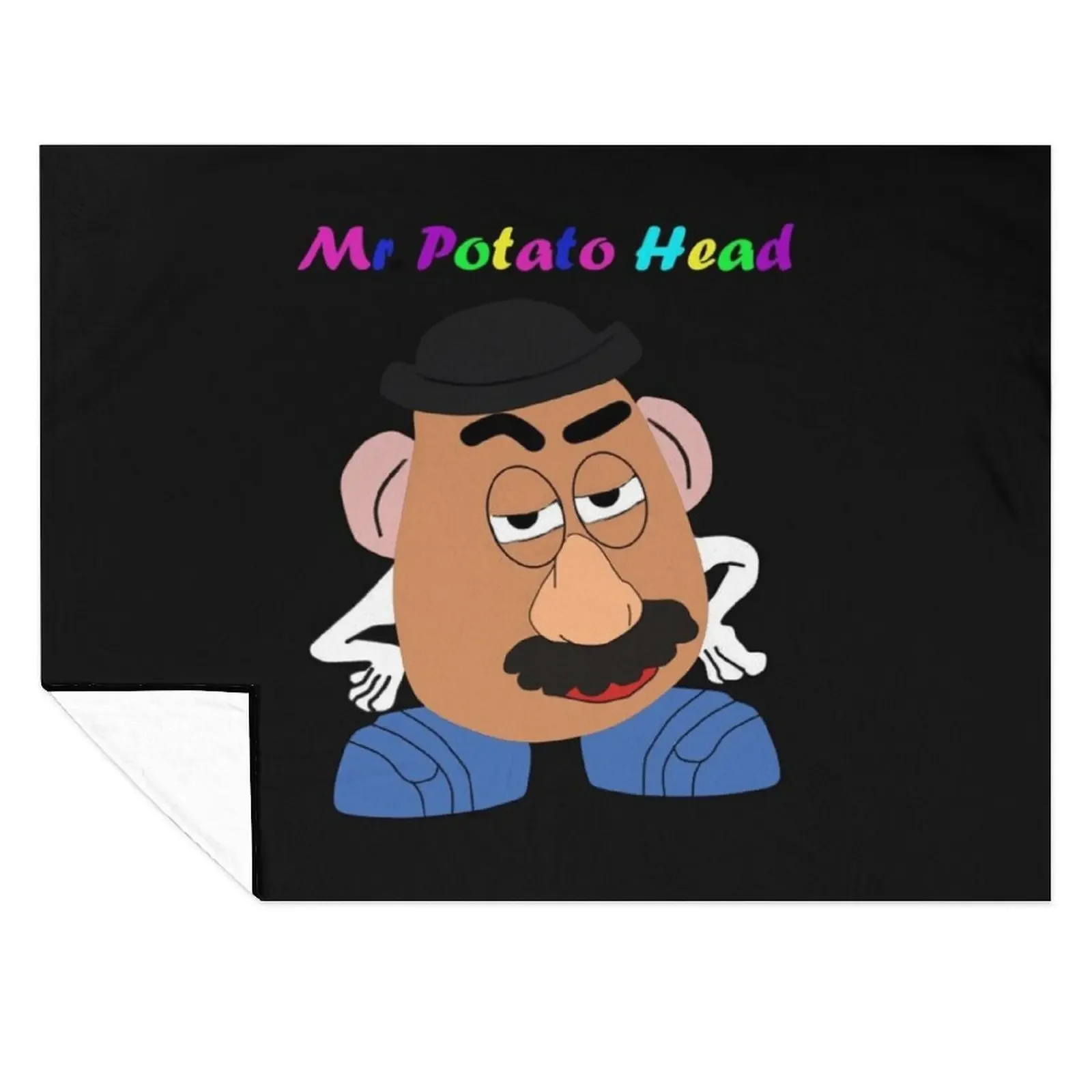 

Monsieur Potato Head Throw Blanket christmas decoration Flannel Fabric Sofas Warm Blankets