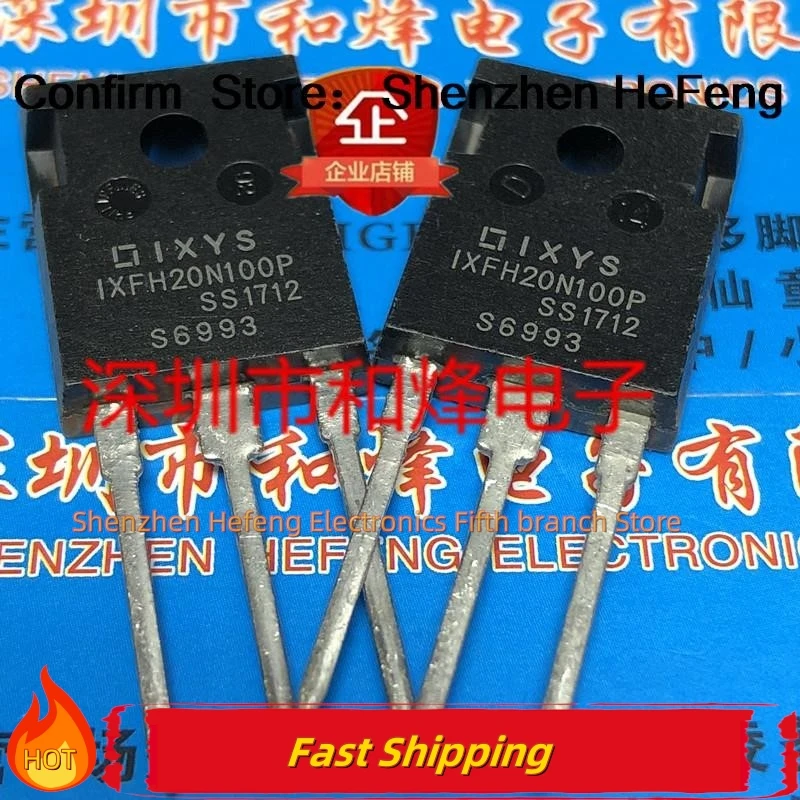 

10 шт./лот IXFH20N100P TO-247 1000 В 20 А оригинальное лучшее качество качество