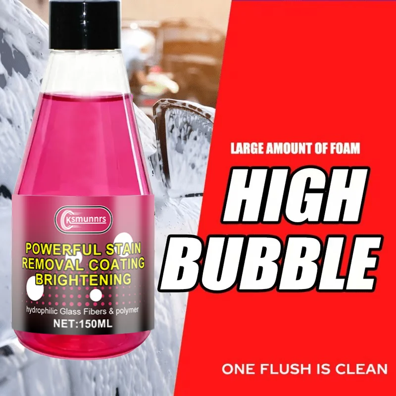 Ultra Shine Car Wash Liquid All-in-One Care Creates a Mirror-Like Finish. Thick, Creamy Foam Fully Covers the Vehicle. Highly Co