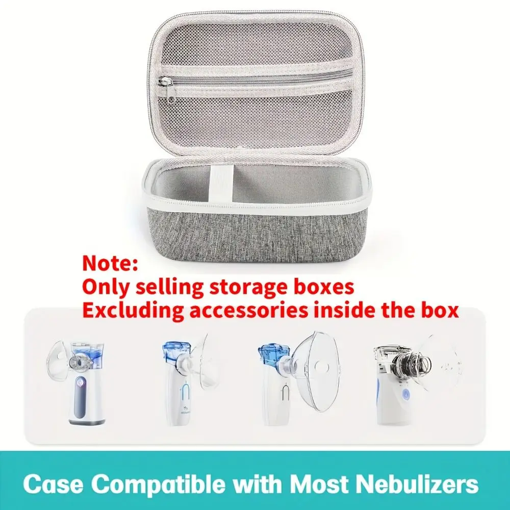 Shockproof Nebulizer Carry Bag Waterproof Dust-proof Humidifier Storage Box Portable EVA Hard Shell Hard Shell Nebulizer Box