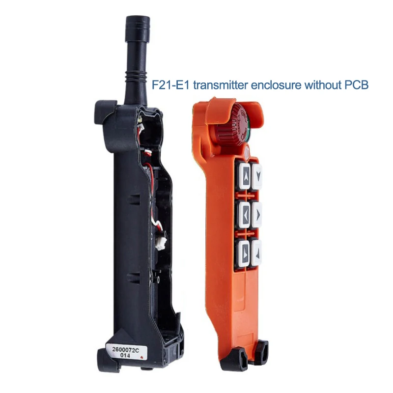 2026 Telecontrol industrial wireless crane  remote control F21E1 F21-E1 transmitter emitter complete enclosure box without PCB p