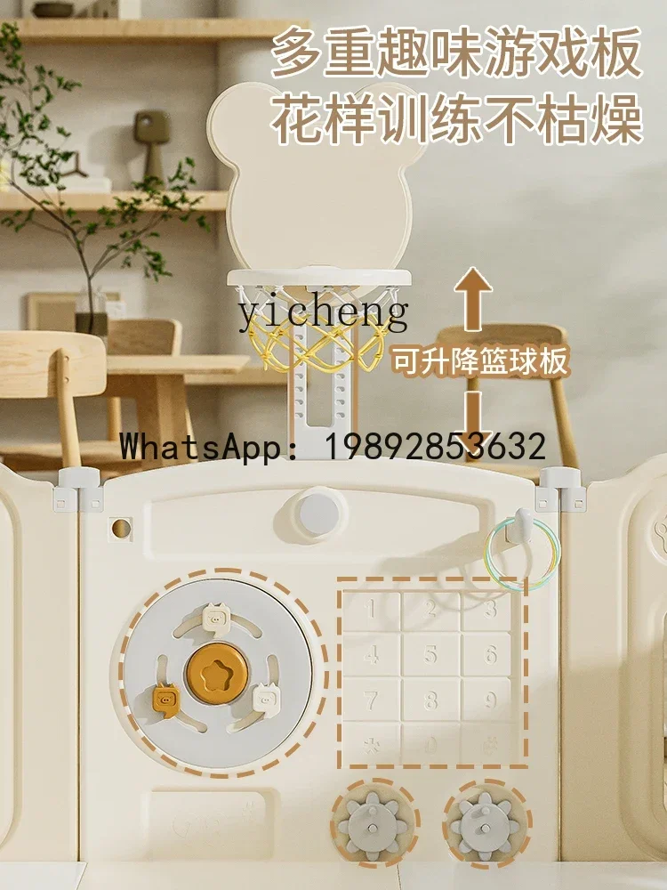 AE Grondhek Beschermende Baby Pretpark Huishoudelijke Kruipmat Opvouwbaar Hek