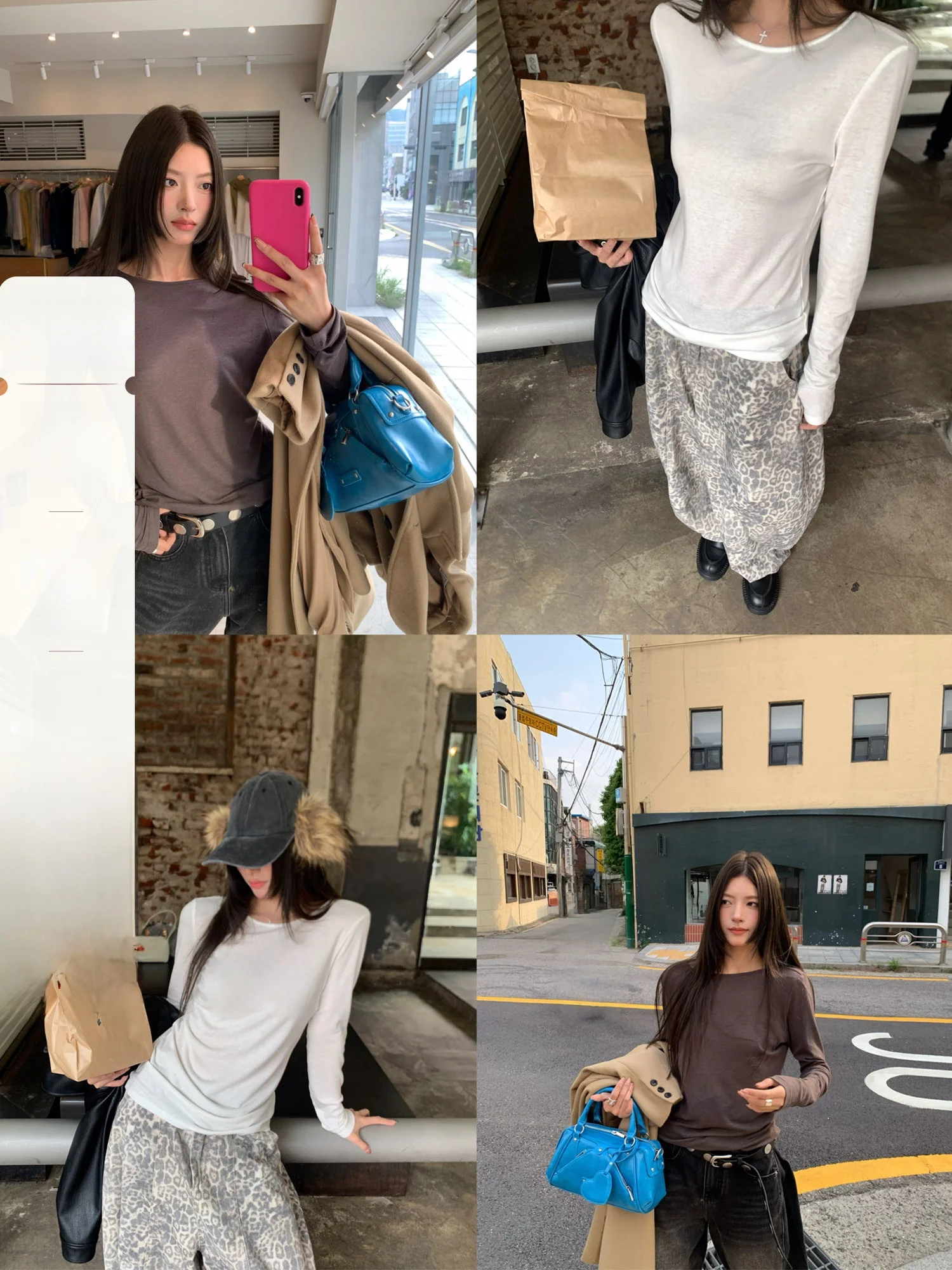 

Новая простая осенняя футболка свободного кроя, скрывающая недостатки фигуры, с эффектом похудения, женская, с длинным рукавом, круглым вырезом, стандартной длины