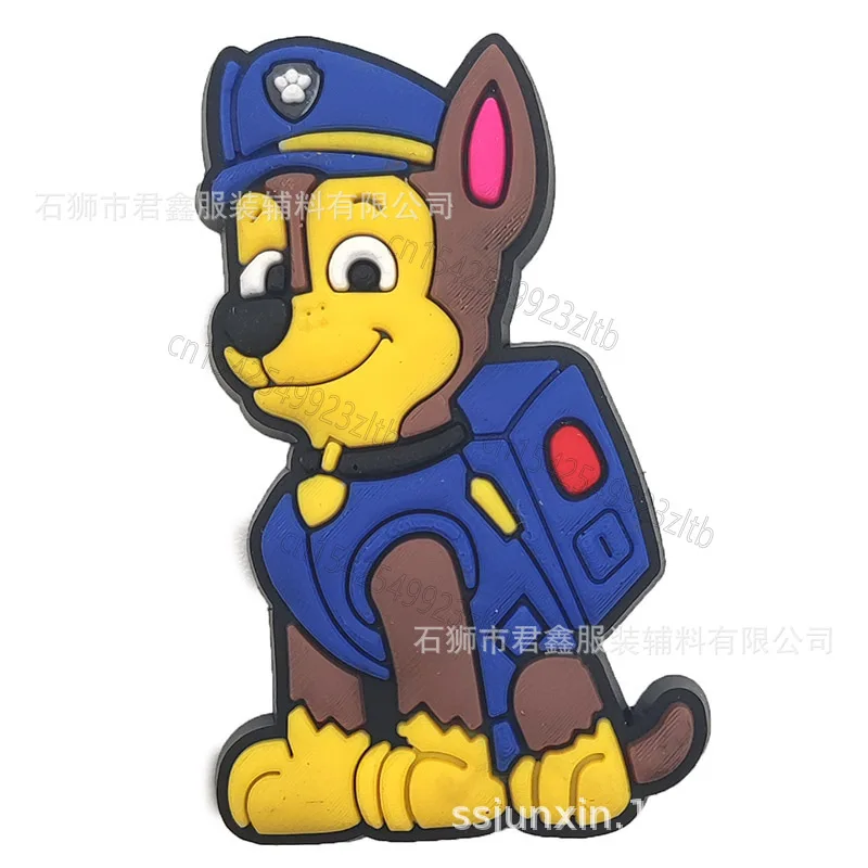 Wholesale PAW Patrol PVC Shoe Buckle Set Available Skye Chase Cartoon Shoe Decoration Accessories Charms for Boys Women Gifts