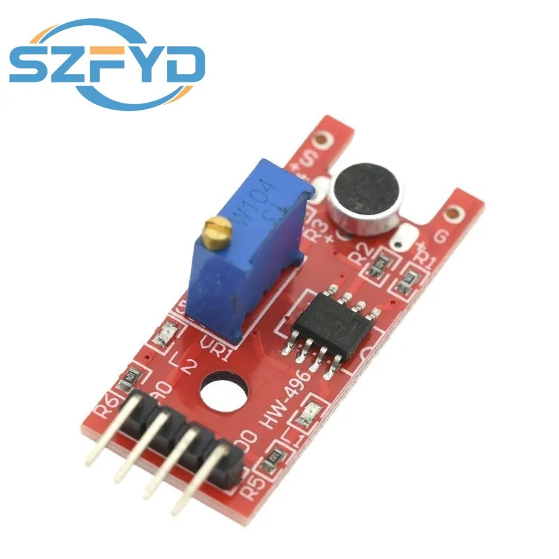 Sound Sensor Module Sound Control Sensor MAX4466 MAX9814 Switch Detection Whistle Switch Microphone Amplifier For Arduino KY-037