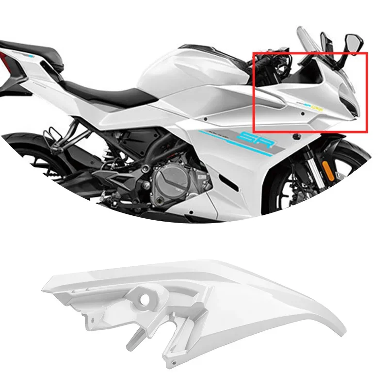 For CFMOTO 250SR-FUN Headlight Upper Guard CF250-6 FUN Headlamp Upper Shield Headlamp Hood Bracket Motorcycle Original Parts