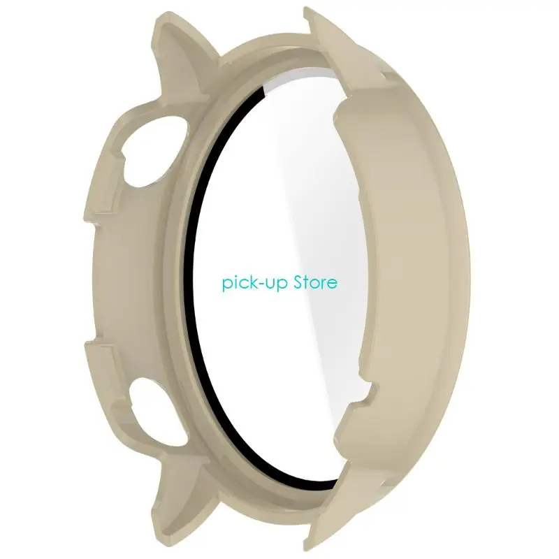 Q5WA Glass indurito PC Scherzata PC Copertura Copertura trasparente Resistente Copertura protettiva forte per Watch Mini