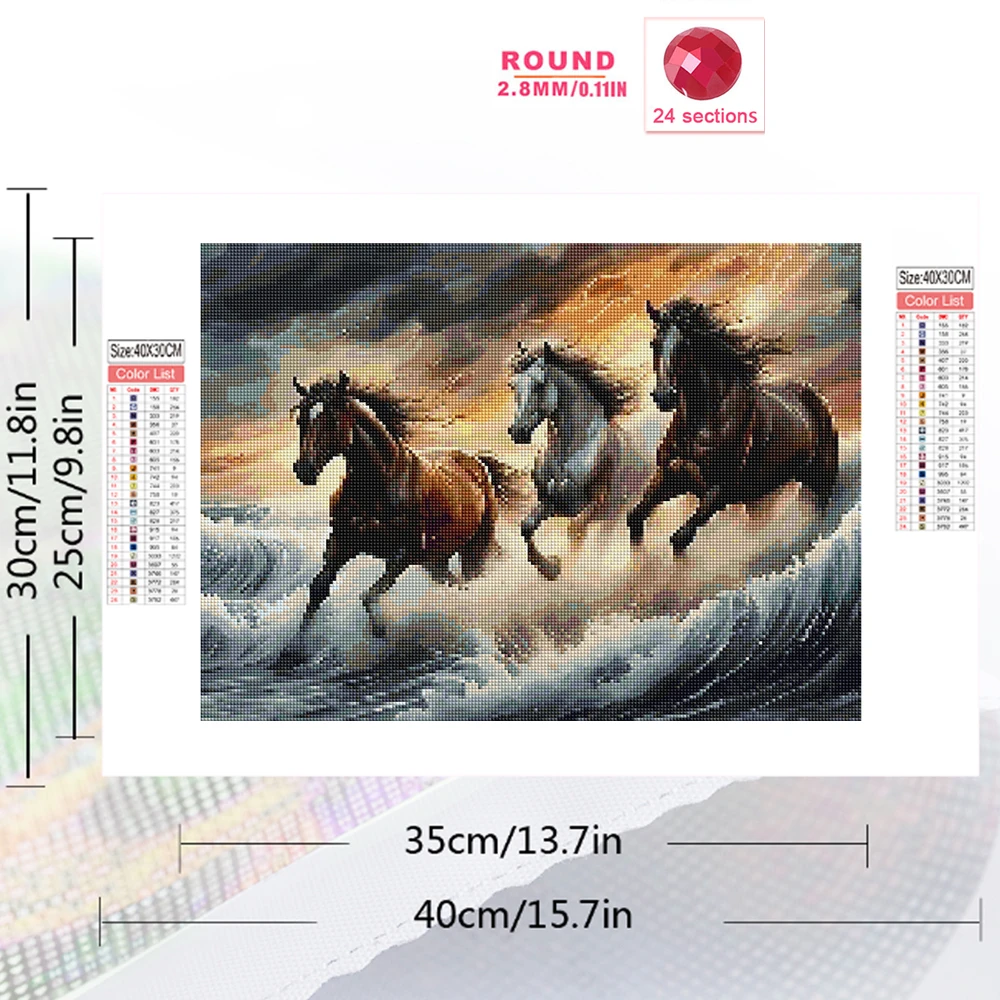 Frameless, 5D DIY Diamond Mosa - Resin Craft For Beginners 评论和价格