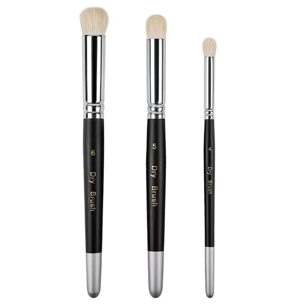 ABNH Yutiars Miniature Painting Drybrush Set, Acrylic Texture Brushes for Detailed Artwork A