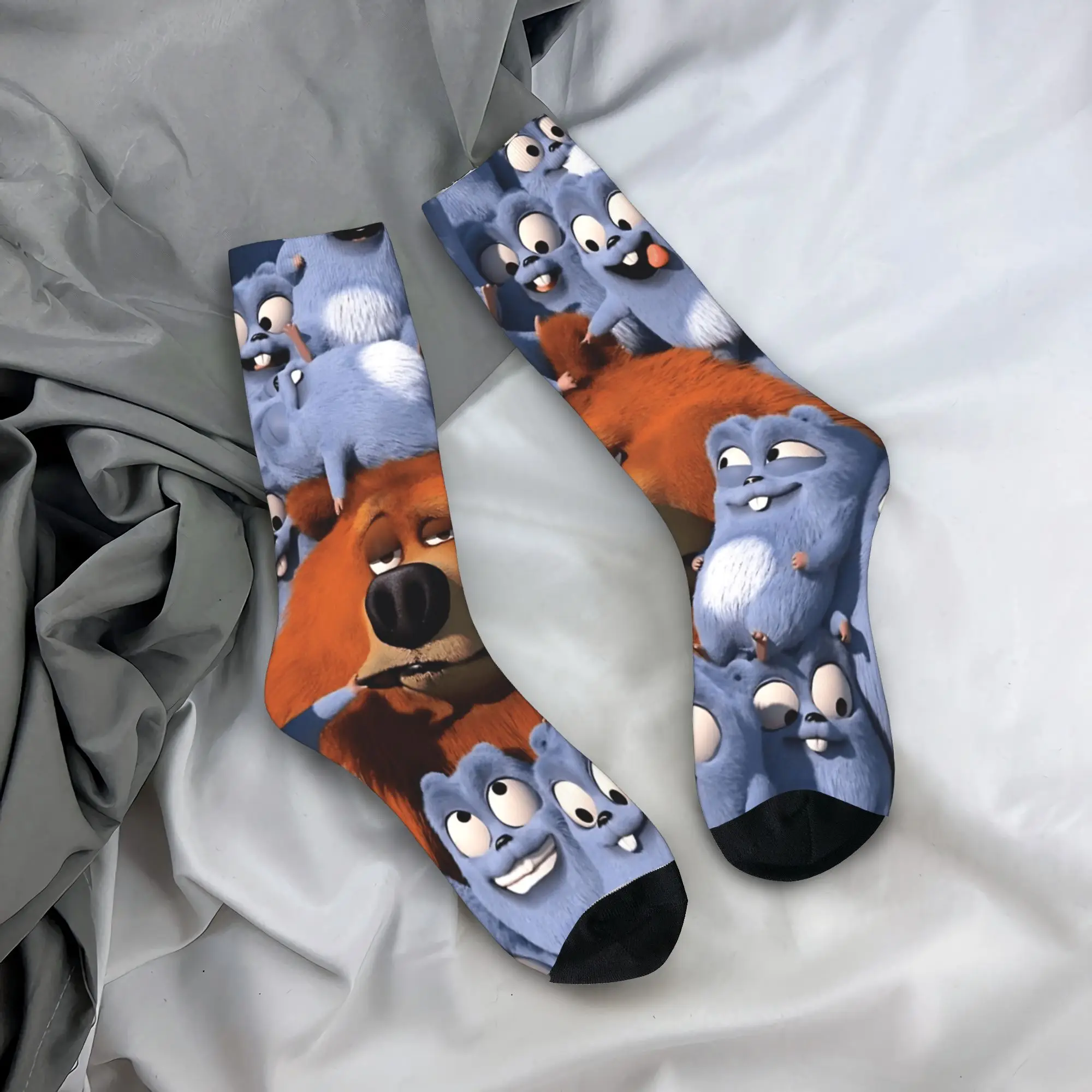 Men Socks Cartoon G… - image