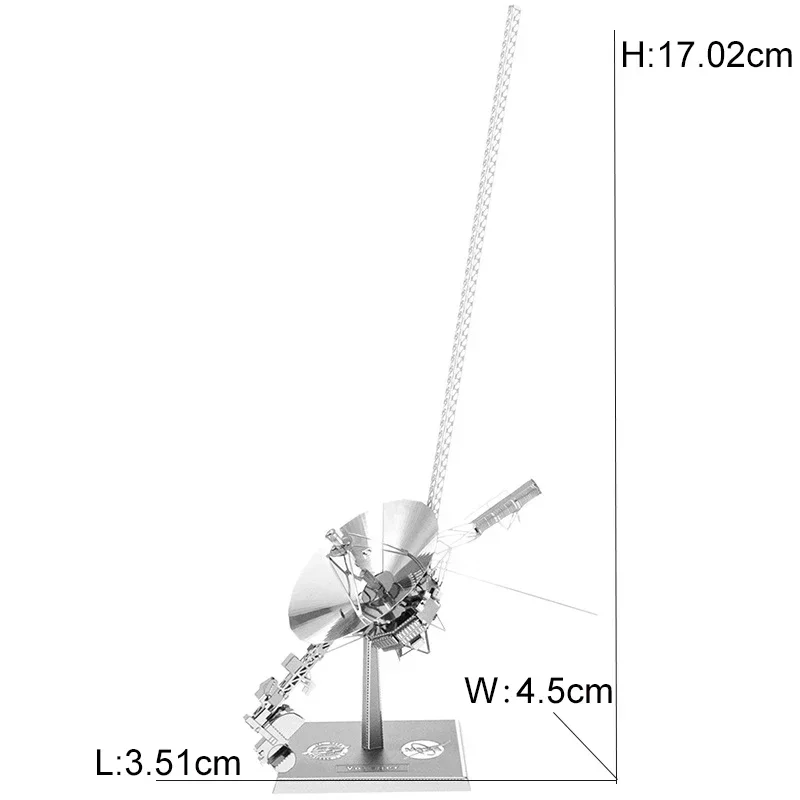 Weltraumforschung 3D Metall Puzzle Shuttle Hubble Weltraumteleskop Mars Rover Modell Spielzeug für Kinder Kreatives Puzzle Geschenkspielzeug