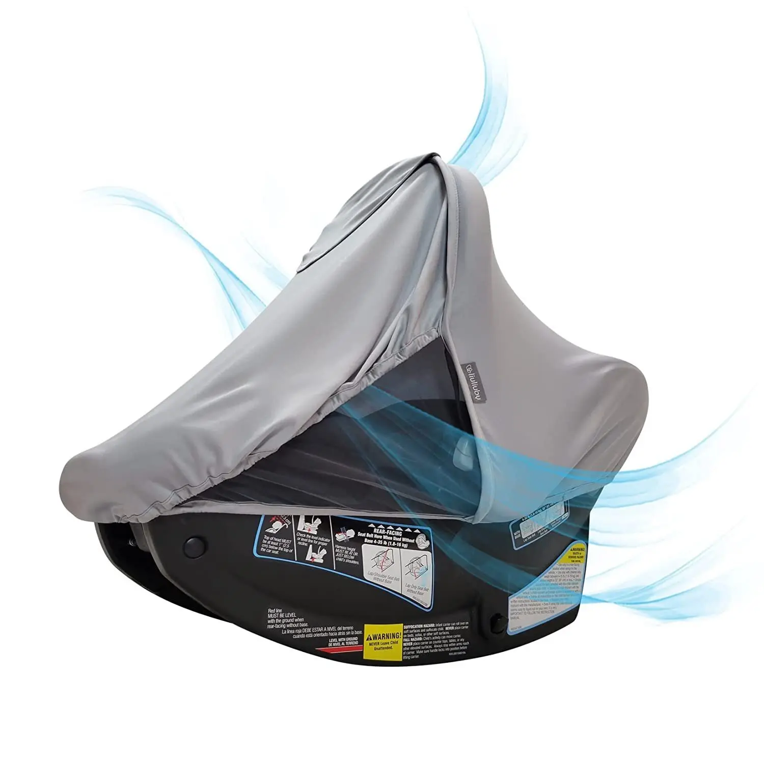 Breastfeeding Cloth Summer Sunshade Breathable Nursing Towel Pink Grey Universal Mesh Safety Seat Basket Cover For Newborn Baby
