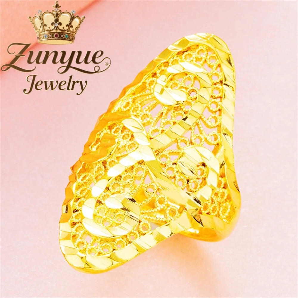 

High-End Sand Gold Beaded New Creative Ring Luxury Quality Jewelry Fashion Jewelry Exquisite Best Selling Elegant Popular Charms