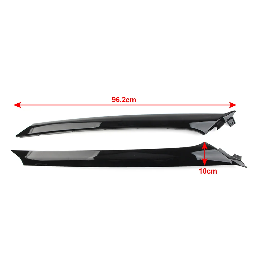 Glossy Black Car Wind Shield A Pillar Trim Molding For Land Rover Range Rover Evoque 2012-2019 LR077218 LR077217