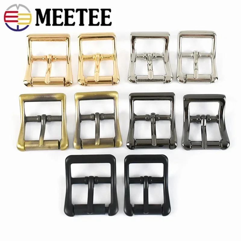 2/5/10Pcs 20/25/32mm Metal Strap Buckles for Bag Belt Backpack Pin Buckle Adjuster Webbing Dog Collar Clasp Hook DIY Accessory