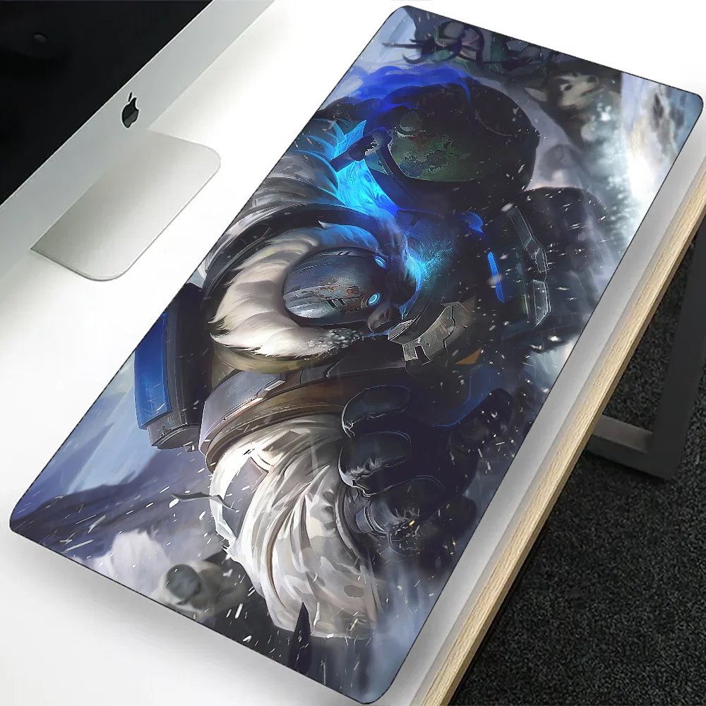 Grande mouse pad de jogos para computador, League of Legends, Gragas Mousepad, PC Gamer, laptop, tapete de teclado XXL, Desk Pad