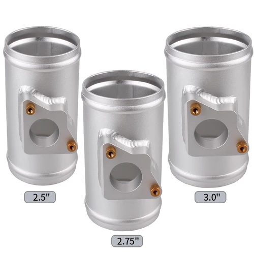 Imagen 2 del producto Nuevo Medidor de flujo de aire de coche de 63/70/76mm, Base, adaptador de Sensor de flujo de aire, montaje de medidor de entrada para Toyota Mazda Subaru Honda 2,5 ""2,75"" 3""