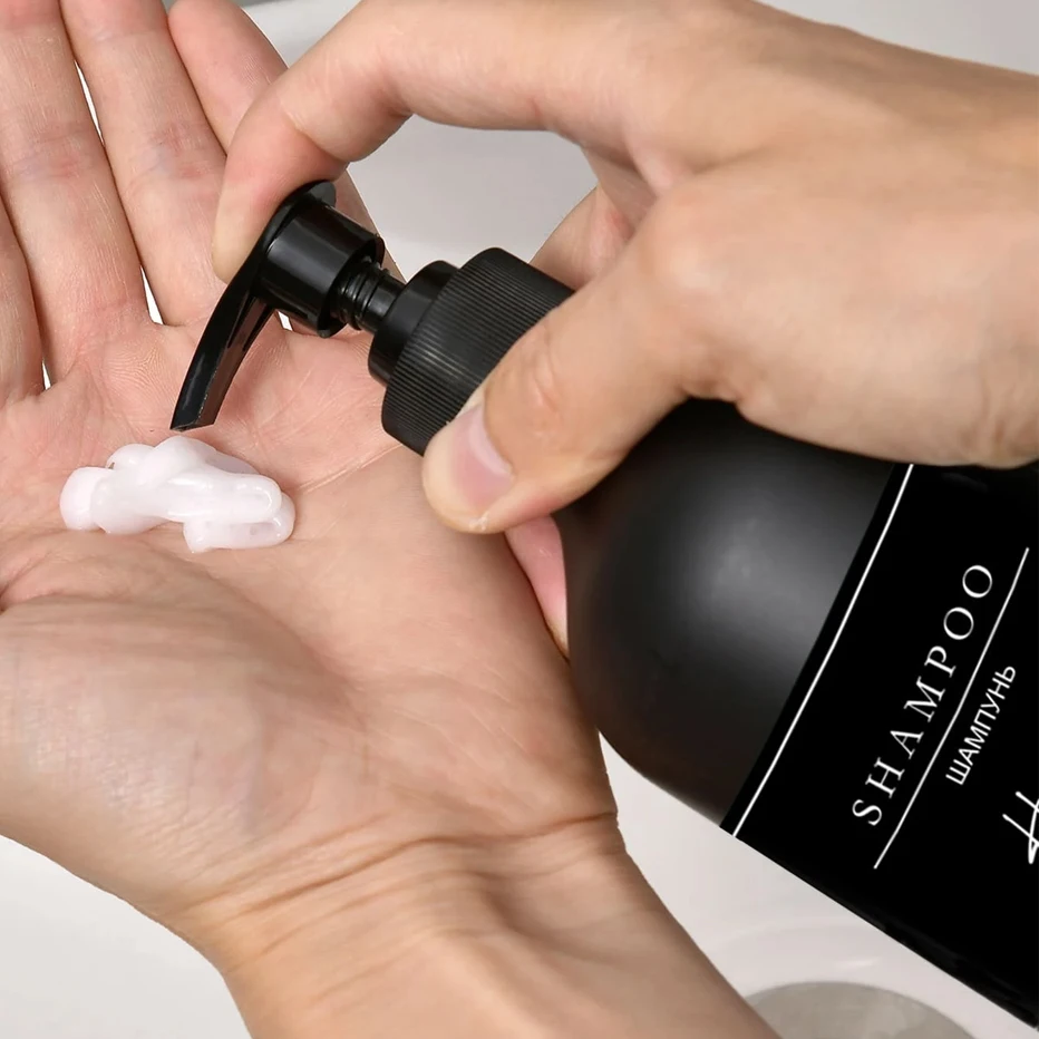 500ml Soap Dispenser Bottle Shampoo and Shower Gel Bottle Refillable Large Capacity Lotion Dispenser Bathroom Accessories
