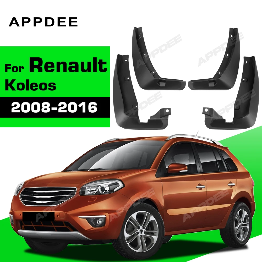 

Fender For Renault Koleos 2008-2016 2010 2011 2012 2013 2014 2015 Mudflaps Splash Guards Mudguards Mud Flaps car Accessories
