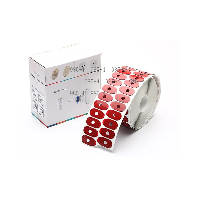 1000pcs Optical Lens Edging Sticker Non-slip Blocking Pad for Lens Edger