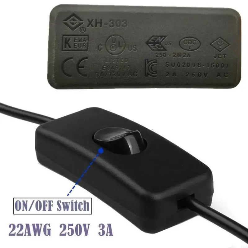 USB 2.0 Extension Cable USB 2.0 A Y Splitter with ON/Off Switches Male to Female 193A