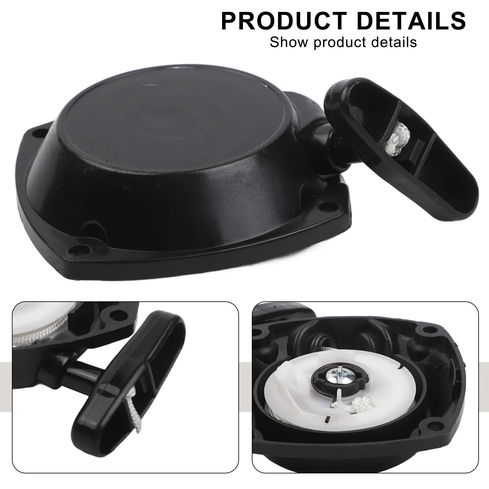 Sturdy Recoil Starter Assembly for Zenoah G35L G45L G43L 143RII BC4310 Easy Installation Long lasting Performance