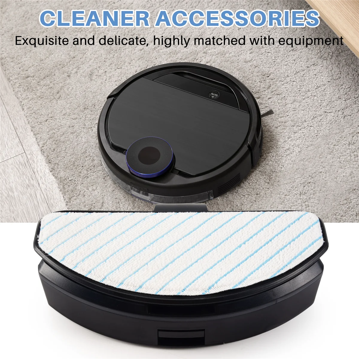 Aspirapolvere serbatoio dell'acqua panno Mop per Ecovacs Deebot OZMO T8/T8 +/T9/T8MAX/T8 AIVI OZMO PRO parti dell'aspirapolvere