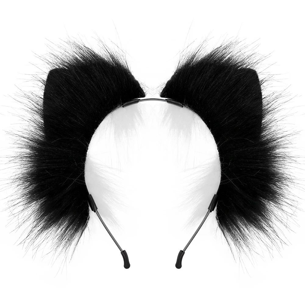 Adorabile fascia realistica fatta a mano con orecchie di gatto: perfetta per spettacoli teatrali, costumi di Halloween e regali