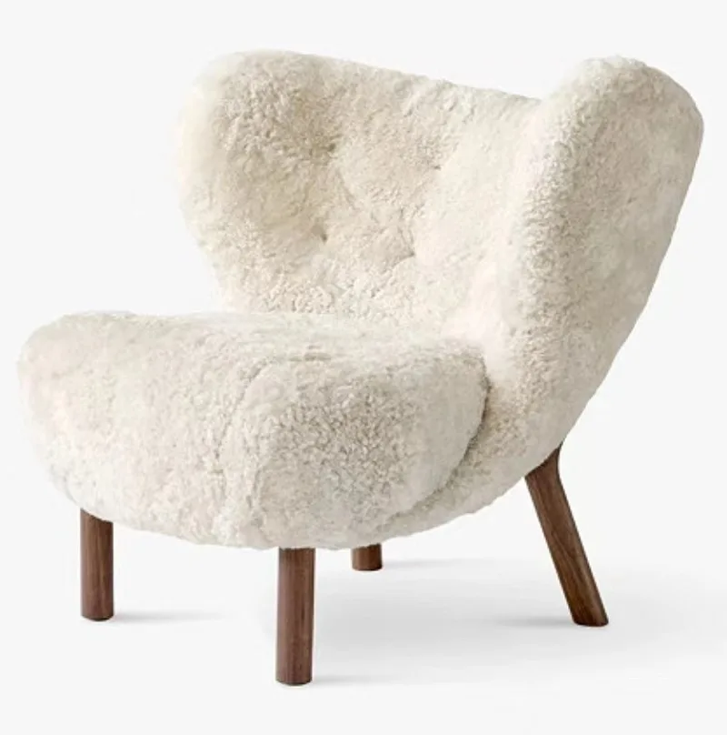 

Single sofa, single sofa chair, medieval, cream wind, living room