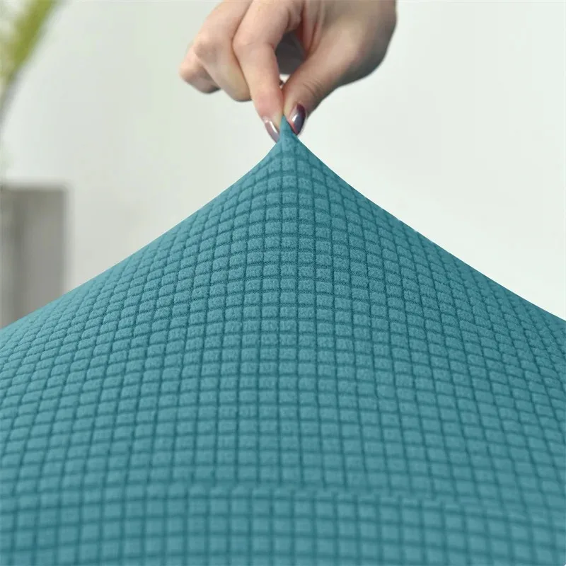 قابل للتعديل البراز كرسي حالة بسيطة الجاكار جميع المواسم المضادة للانزلاق سبليت الحديثة مطاطا جاكوارد غطاء كرسي وسادة 2024 #6