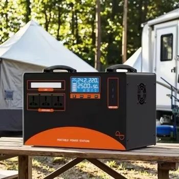 2500 واط 3000 واط 3500 واط مولد المحمولة الصامتة في حالات الطوارئ محطة طاقة محمولة مولد الطاقة الشمسية تخزين الطاقة إمدادات الطاقة #2