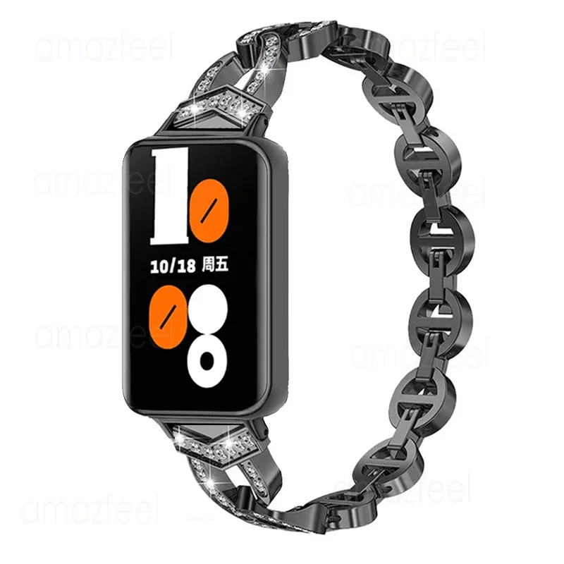 pulseira-de-aco-inoxidavel-para-honor-band-10-pulseira-de-metal-para-honor-band-9-10-pulseira-para-honor-band-10-pulseiras-de-ligacao-de-diamante