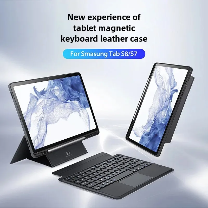 For Samsung TabS9 Bluetooth Keyboard Protective Case A9Plus Smart Touch Screen Tablet External Keyboard Separate Model