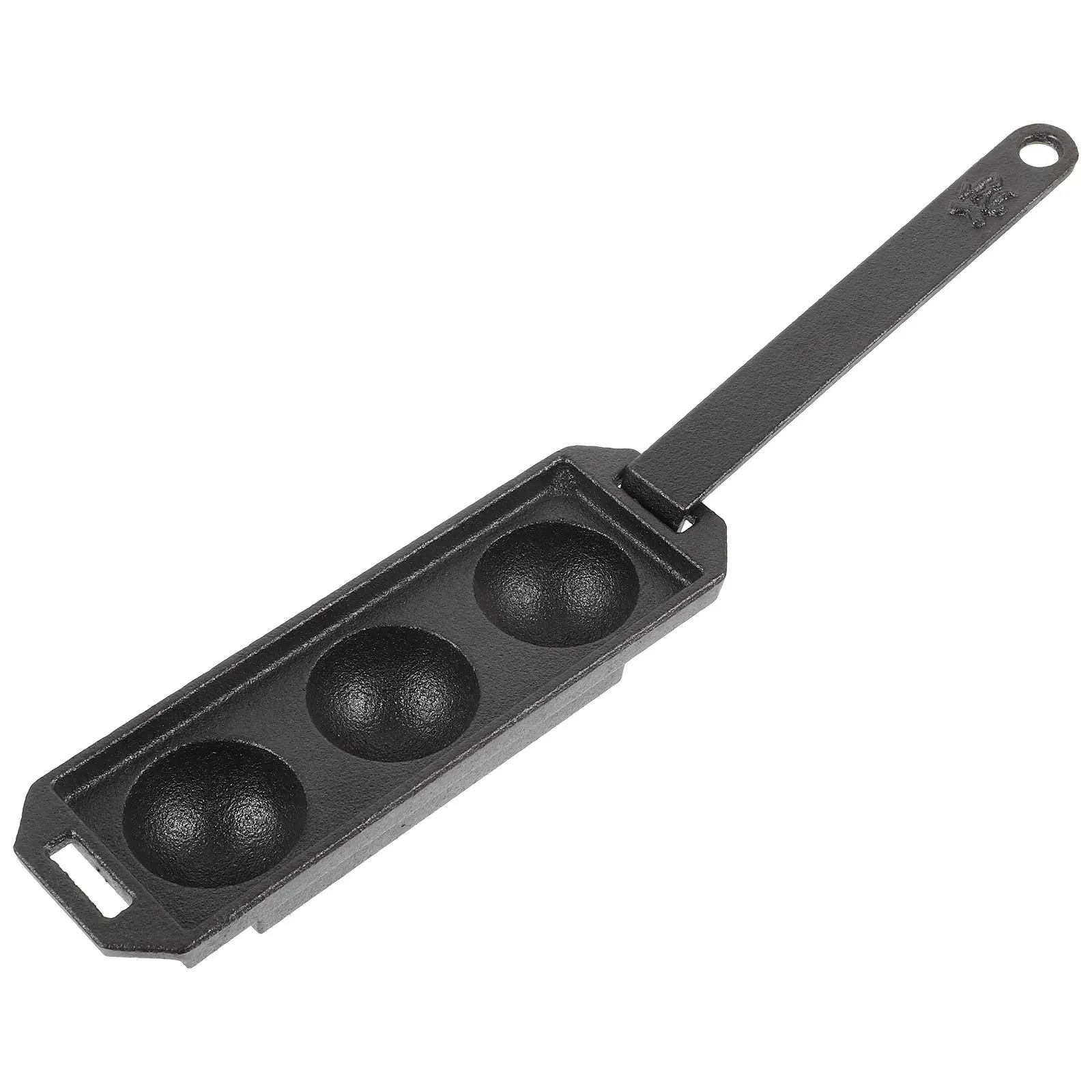 

Cast Iron Barbecue Tray Holes Baking Pan Octopus Cooking Plate Egg Tray Pan Sphere Mold Pastry Maker Tart Dish Camping