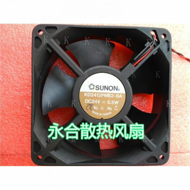 

C 1pcs FOR SUNON KD2412PMB2-6A 24V 5.5W 12025 12cm inverter fan