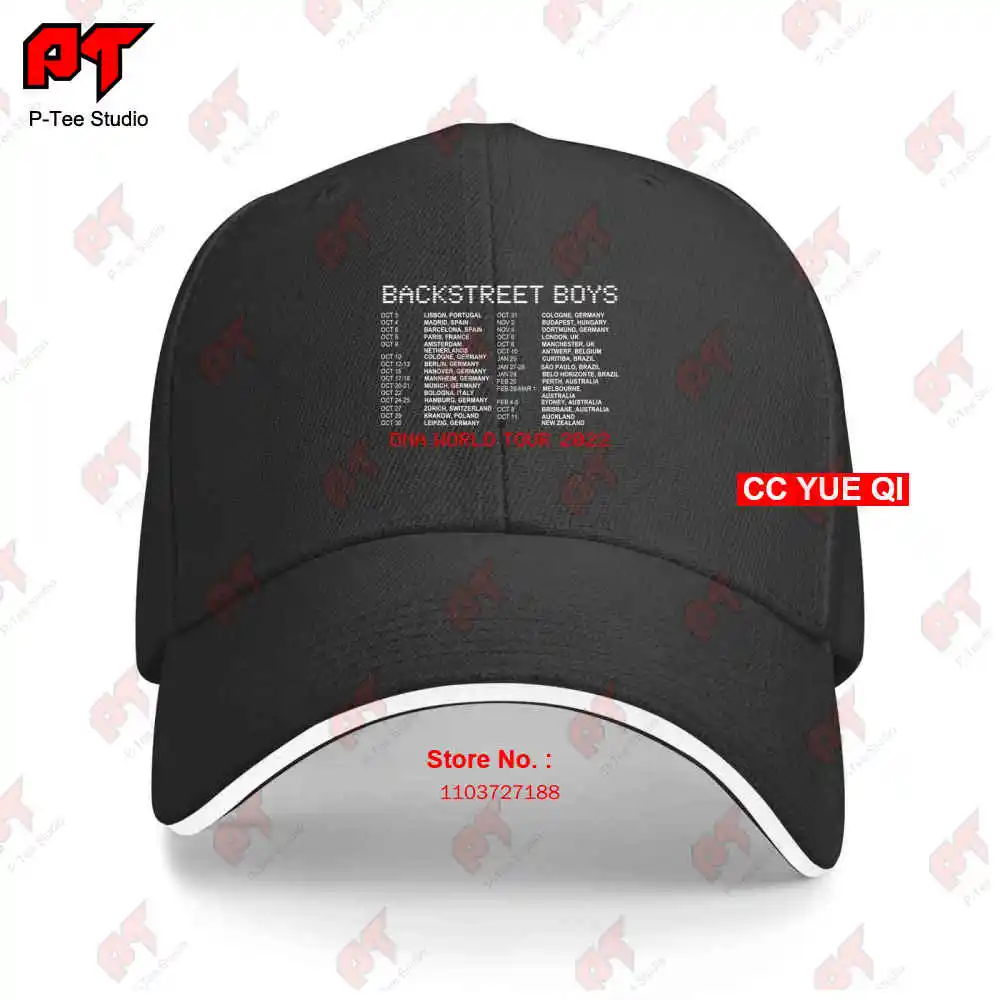 

Backstreet Boys Band 2022 Dna World Tour 2022 Graphic Concert Baseball Caps Truck Cap 2XLP