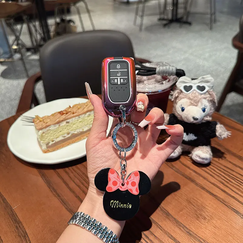 

For Honda CRV Key Protection Cover Binzhi Advanced Civic Urv Car Accord Full Package Haoying Shell XRV Lingpai Button Female