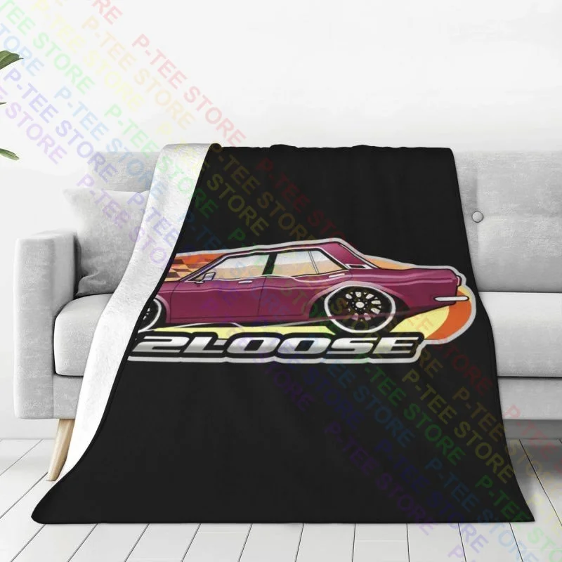 1968 69 1970 71 72 Datsun 510 4 Door Sedan Bluebird Blanket Classic High-Quality Faux Fur Throw