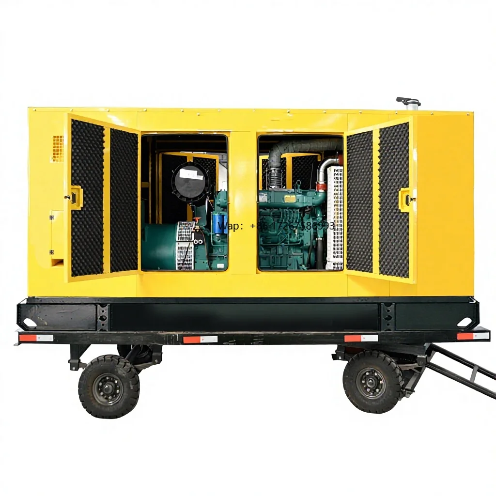 10kW 30kW 50kW Silent Generator Sets with ATS Three Phase 50Hz 220V Auto Start & Remote Start